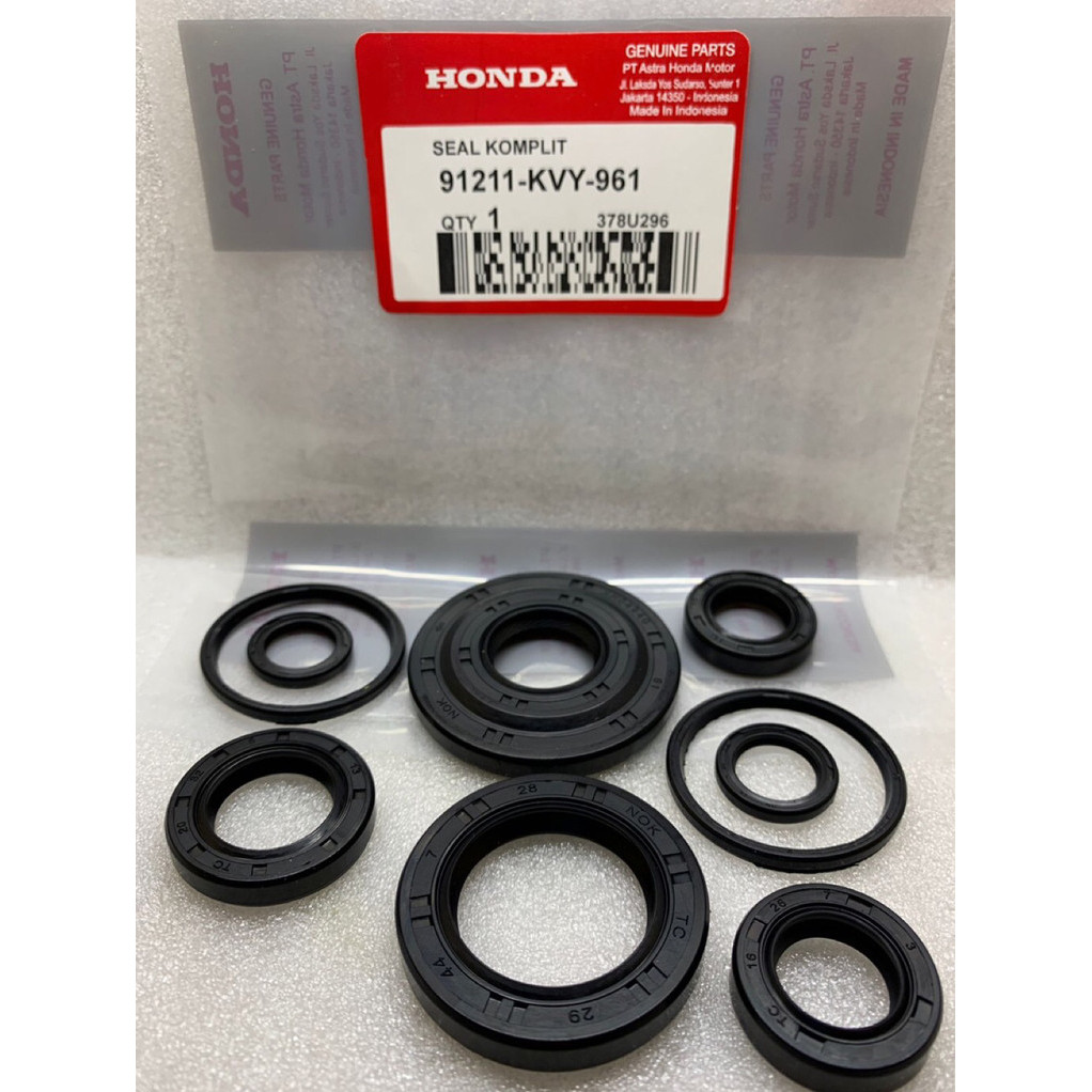 BIG SALE Seal komplit oil seal set HONDA Beat karbu-Scoopy karbu-Spacy karbu 91211-KVY-961 Original 