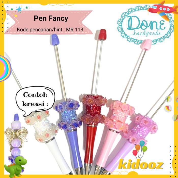 DONE HANDYMADE PEN FANCY AKSESORIS RHINESTONE DIY MERONCE MR113 PRODUK TERBAIK