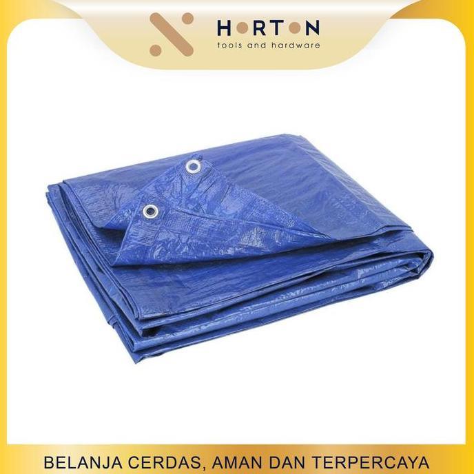 Diskon Terpal Plastik Tipe A3 Ukuran 4 X 6 / Tenda Plastik Biru 4X6