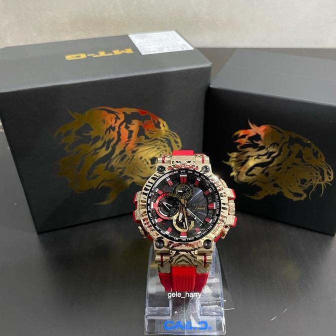 Casio Gshock MTG B1000CX-4ADR / MTGB1000CX-4 Majestic Golden Tiger