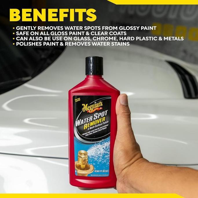 Promo Guncang Meguiars Water Spot Remover 473Ml Pembersih Penghilang Jamur Kaca Dan Body Paint Cat C