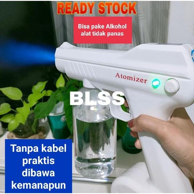 NEW NANO SPRAY GUN STEAM VIRUS ALAT MESIN FOGGING DISINFECTANT ANTI VIRUS BEST