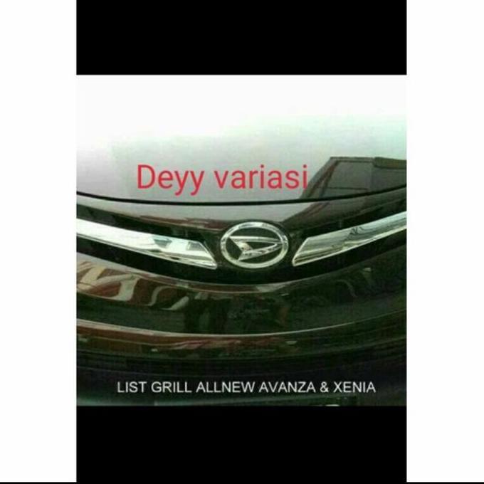 List Grill Tengah Mobil Avanza Xenia 2012-2014 Premium