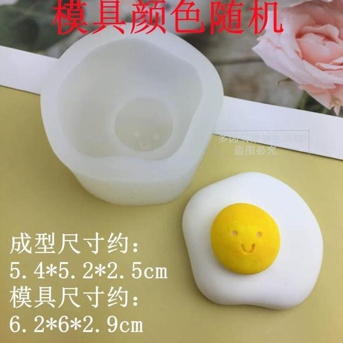 CETAKAN SILIKON BENTUK TELUR MIE INSTAN EGG DIY MOLD