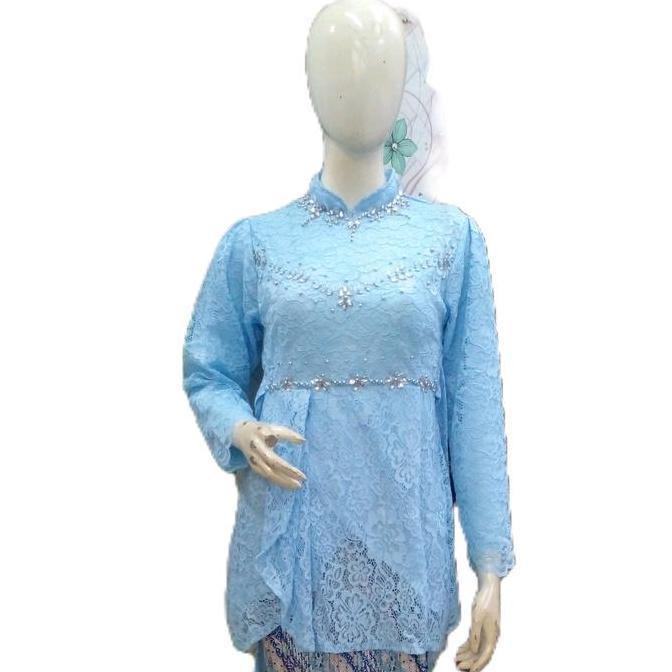 Kebaya Kupu Kupu Brokat Payet Atasan Pesta Baju Kondangan Wisuda