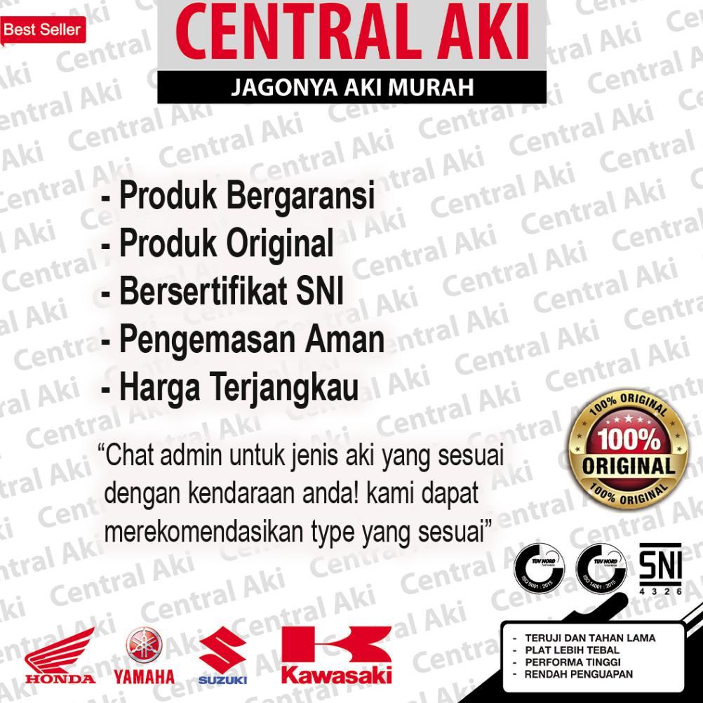 AKI MF GTZ5S Aki Semi Basah untuk Motor Mio Soul Mio GT Mio M3 Mio J