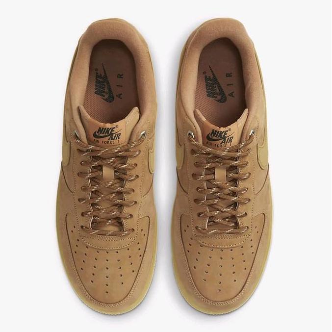 Sepatu Nike Air Force 1 Low 07 Wb Nubuck Flax Brown Cj9179-200
