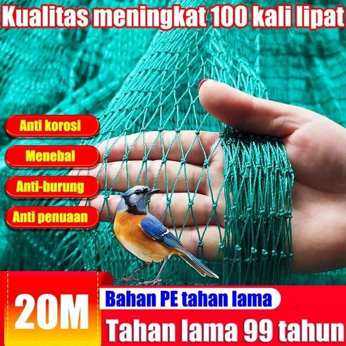 TALI NILON TERKUAT JARING AYAM JARING PAGAR AYAM JARING PAGAR TANAMAN LEBAR 2,5 METER X PANJANG 50 M