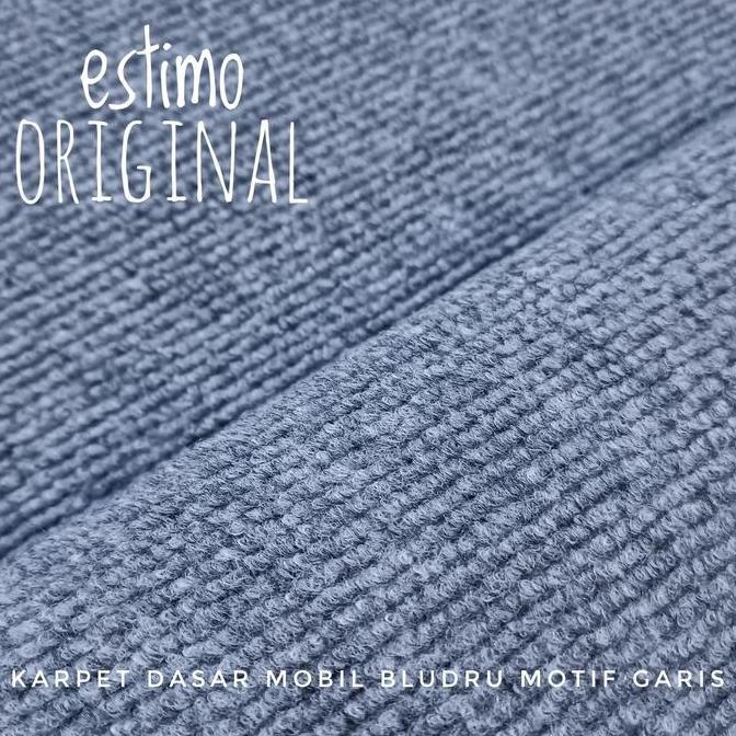 REVALDOTYA - KARPET DASAR MOBIL BLUDRU PER METER (2M LEBAR) MOTIF GARIS PREMIUM
