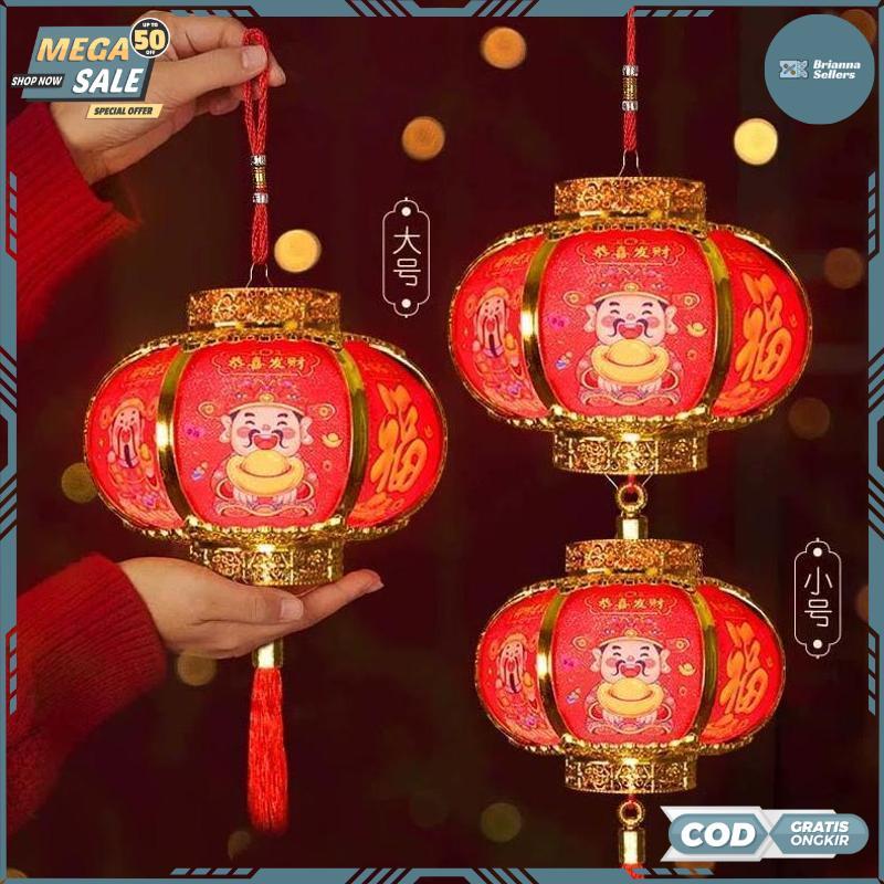 Lampu Lampion Lentera Musik Imlek / Lampu Lampion Gantung imlek premium quality / Lentera Lampion Ke