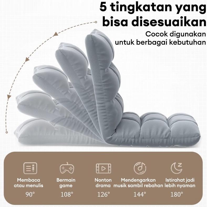 Ready Kursi Lesehan Lipat Jumbo Kursi Sofa Lesehan Lipat Kursi Tatami Minimalis