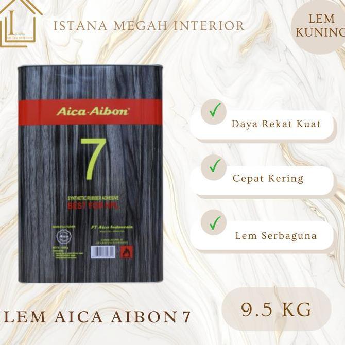 Promo Lem Kuning Aica Aibon 7 (9.5 Kg) Diskon