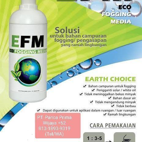eco fogging media bahan campuran untuk pengasapan / pengabutan Silogud