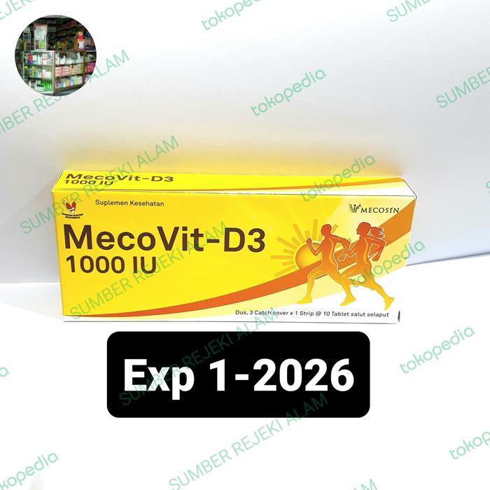 Mecovit d3 / Vitamin D3 1000IU Perbok