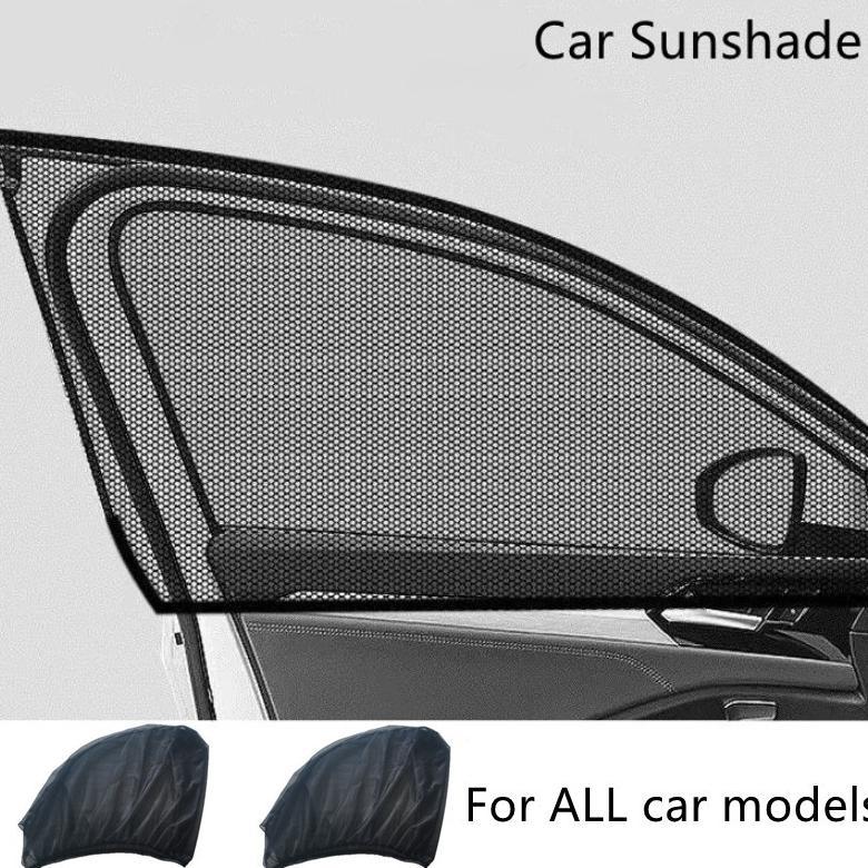 BEST SALE Sunshade Tirai Mobil / Kelambu Mobil / Pelindung Privasi Mobil / Tirai Kaca Belakang Mobil