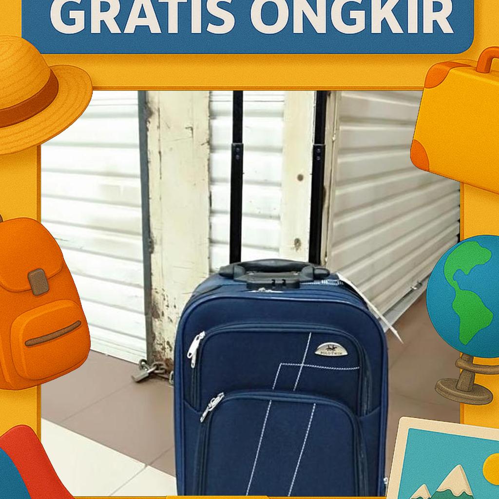 Koper Polo Bahan 16 Inci / Koper Mini