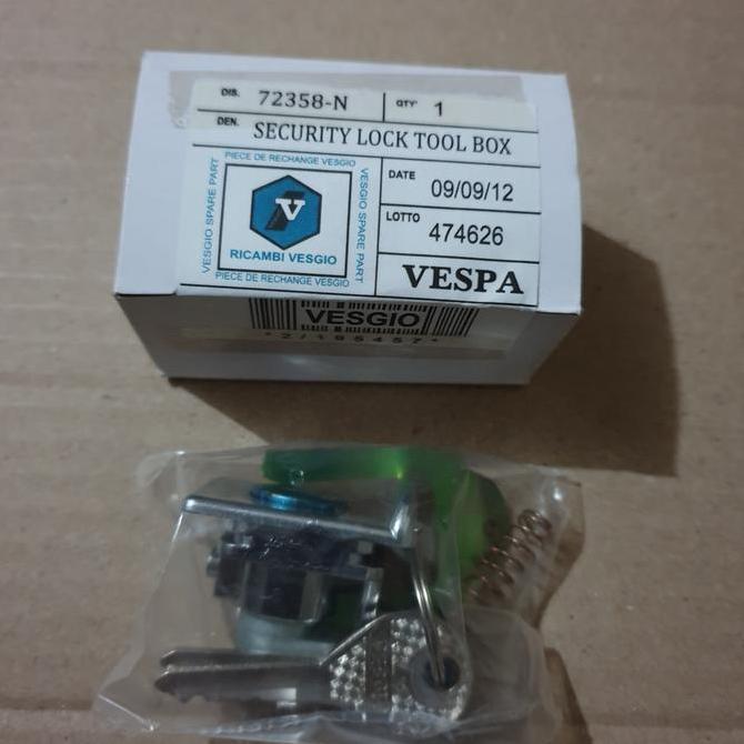 Lariiss- Kunci Laci Bagasi Box Vespa Super Sprint PX