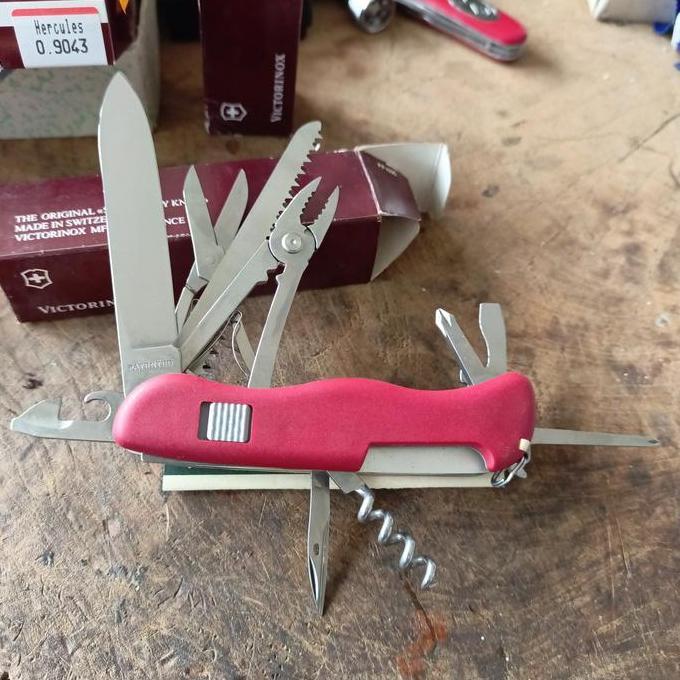 Spesial Victorinox Hercules 111Mm Swiss Army O. 9043 New Old Stock