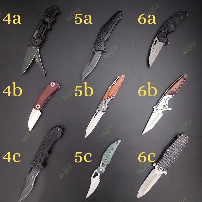 Miliki Pisau Lipat Browning Strider Boker Columbia Mtec Buck Magnum