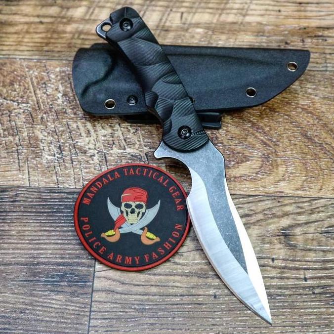 Spesial Tactical Knife Kydex / Pisau Tactical Tajam Holster Kydex