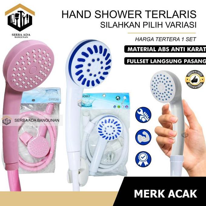 Hand Shower Mandi Chrome - Hand Shower Set Mandi Anak