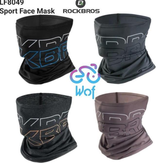 Promo ROCKBROS Masker Pelindung Wajah Balaclava Slayer Silk Anti UV LF8049 Diskon