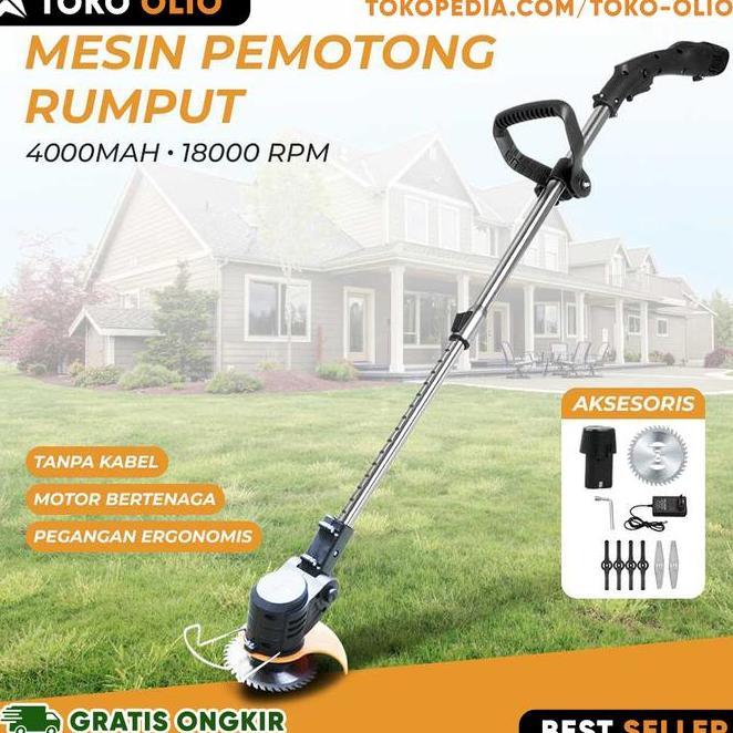 Mesin Potong Rumput Ranting Pemotong Rumput Taman Electrik