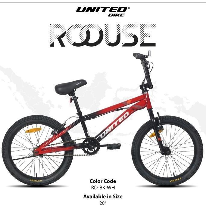 Promo Sepeda Anak BMX 20 United Roouse (01) Rotor Diskon