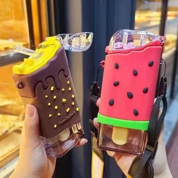 New- BOTOL MINUM ANAK ICE CREAM 300ML ES KRIM