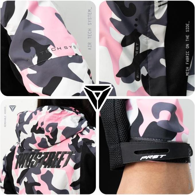 Jaket Prostreet Woman Spectre Air Tech System Camo Pink