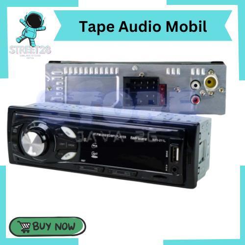 Ampli Power Mobil? Taffware Tape Audio Mobil Mp3 Player Bluetooth Wireless Iso Plug - Mp3-S210L Tape