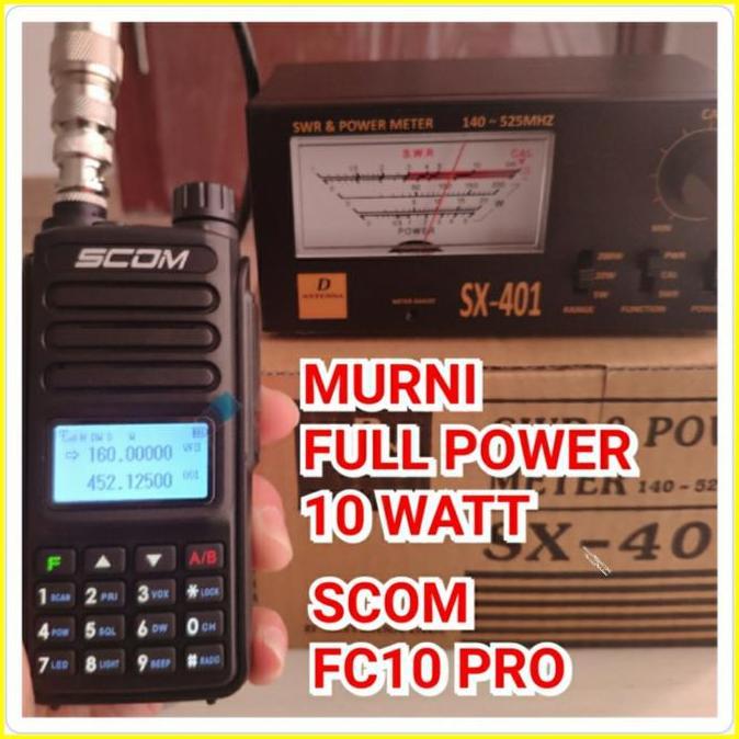 HT SCOM FC10 PRO HT FULL POWER 10 watt dual band