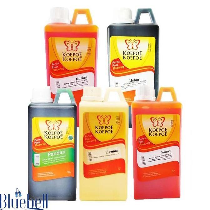 Koepoe Koepoe Pasta Perisa Makanan dan Minuman 1 Liter Food Flavoring 1L Alpukat Anggur Pandan Vanil