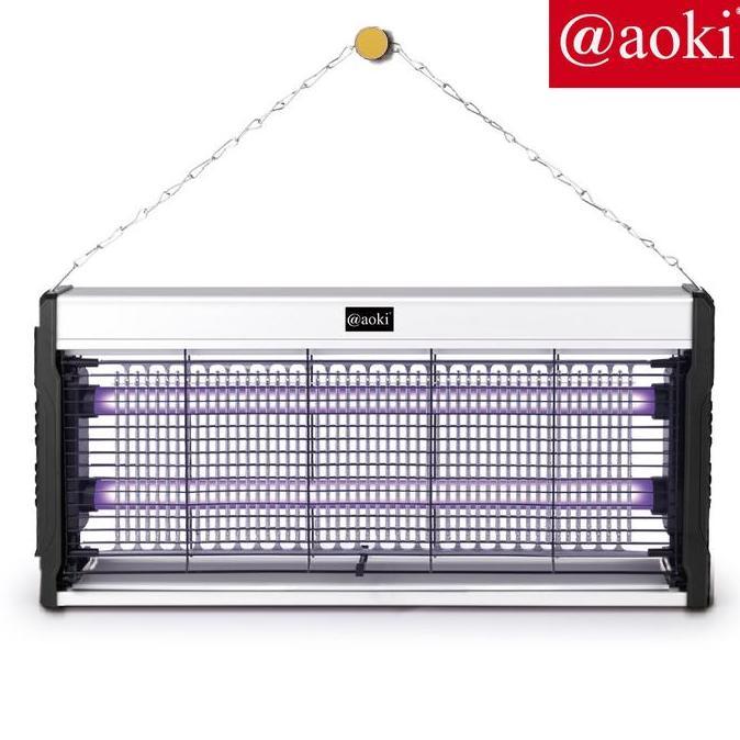 Yatinkera44 - AOKI Raket Nyamuk Rechargeable LED Baterai Lithium