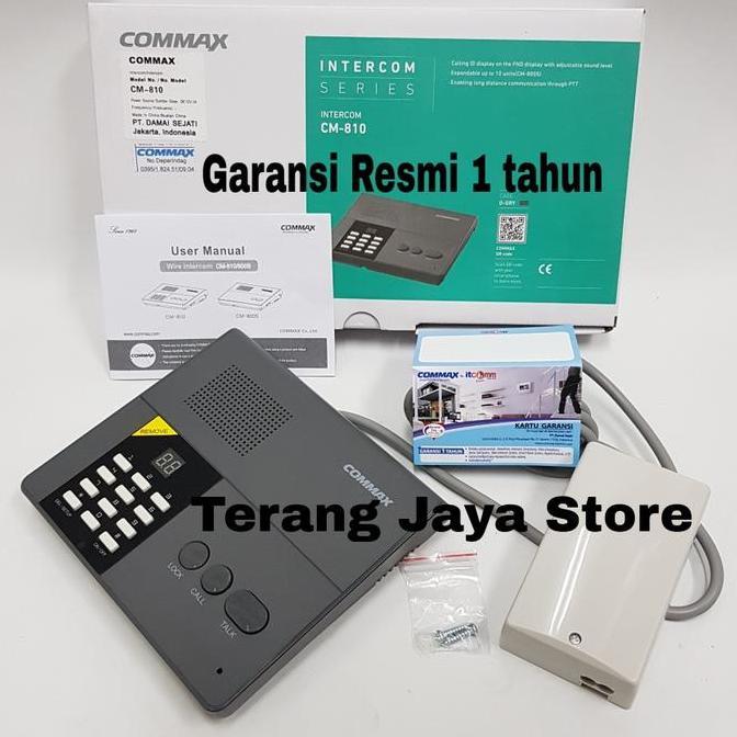 Murah Intercom Commax Cm-810 Interkom Commax Cm810 Interkom Kabel Commax Cm810