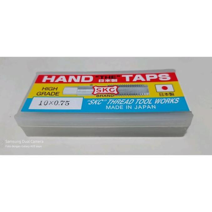 BEBAS ONGKIR - SKC (japan) SKS hand tap metric set (3 pcs) M10 X 0.75 ORI