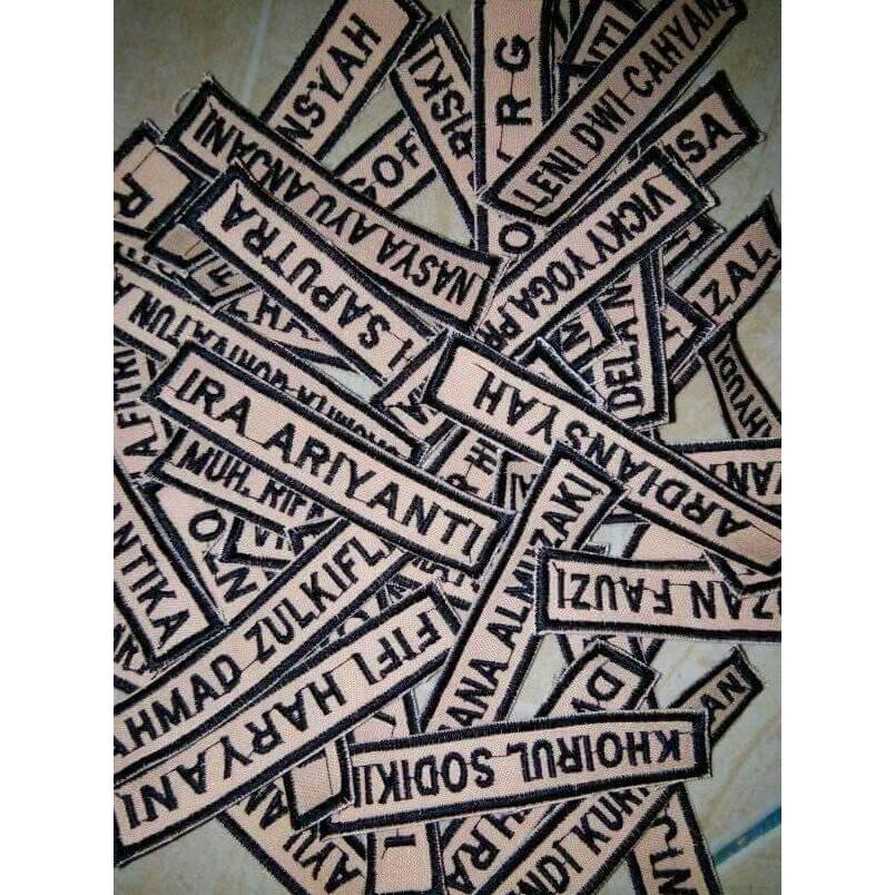 New- papan nama pramuka / atribut pramuka