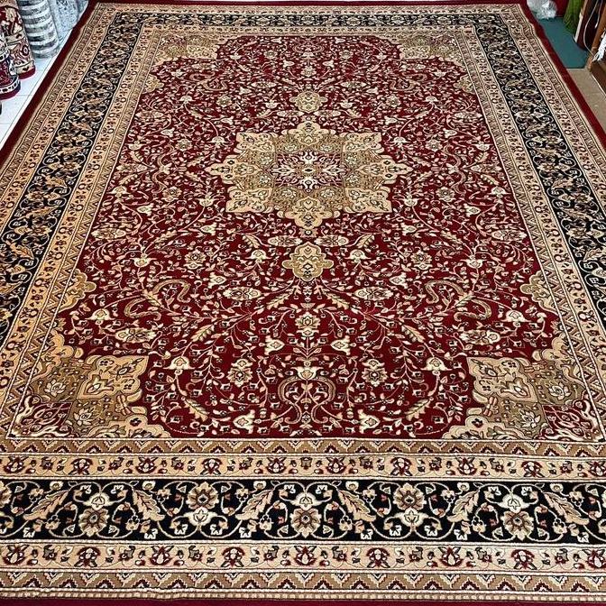 Terlaris Al Imam 300Cm X 400Cm Karpet Permadani Jumbo Mewah Motif Turki Klasik Tebal & Lembut - Deko