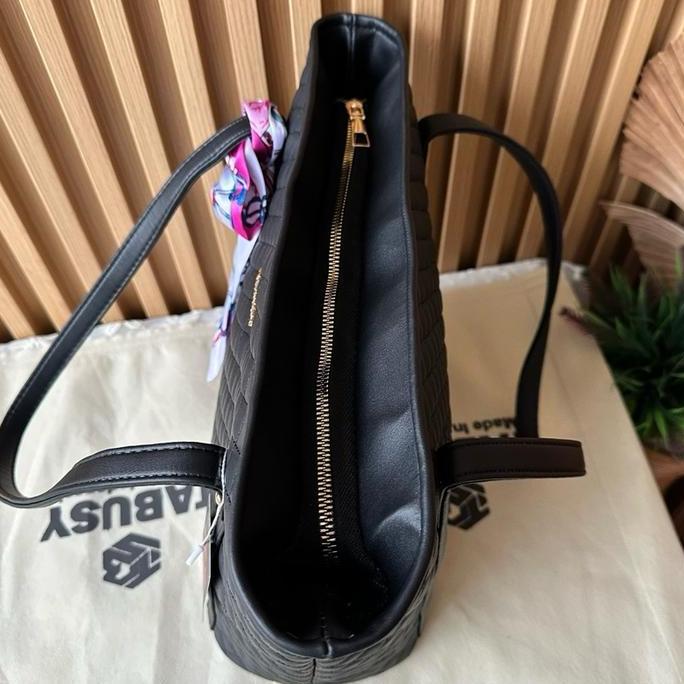 Sylviaori- Tabusy Tote Bag Namira Set Kulit,Tas Kuliah Dan Mengaji Ibu2