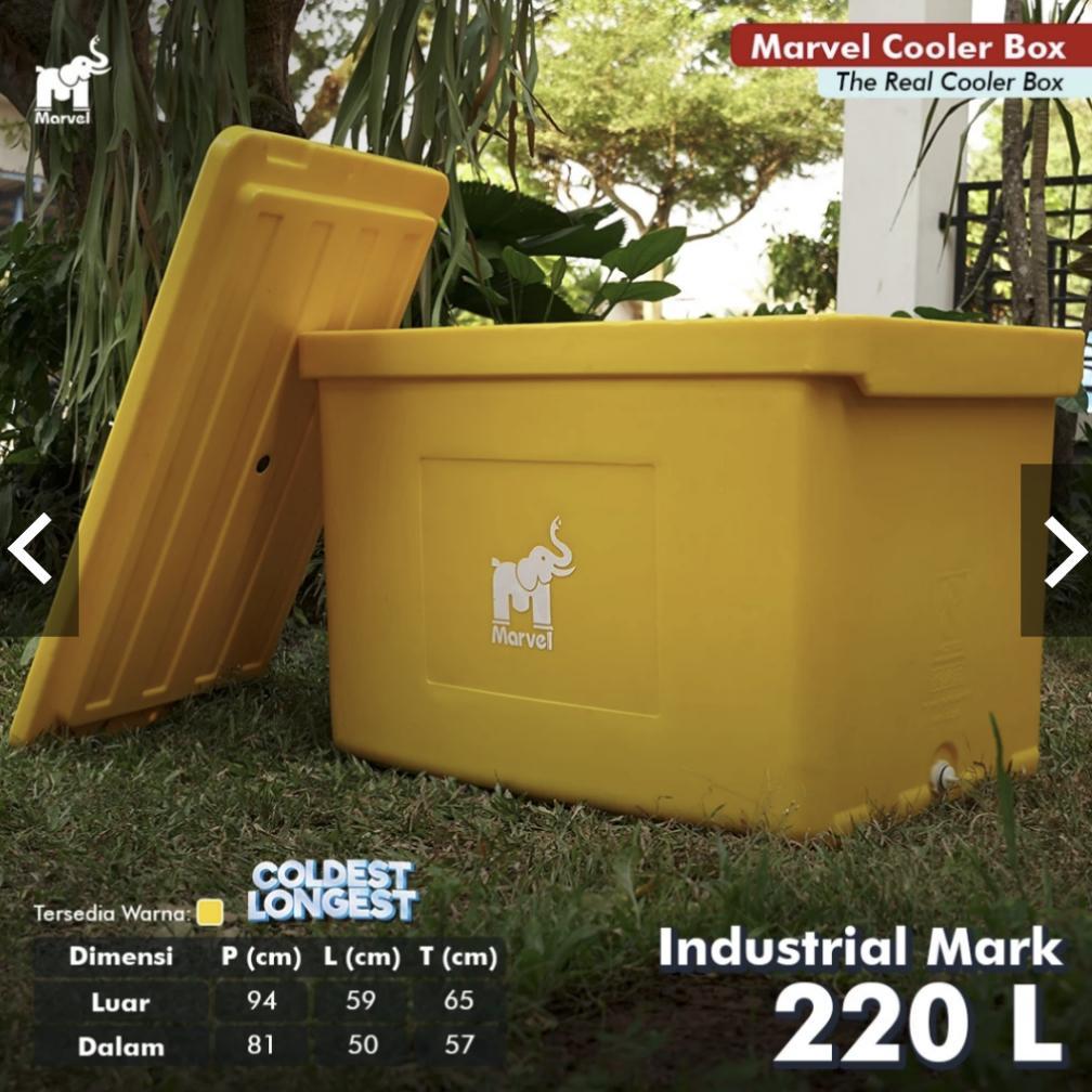 ~Harga Special~ Cooler Box Es 220 Liter Marvel HRO-B220L Mirip Antartica Lion Star / Cool Box Makana