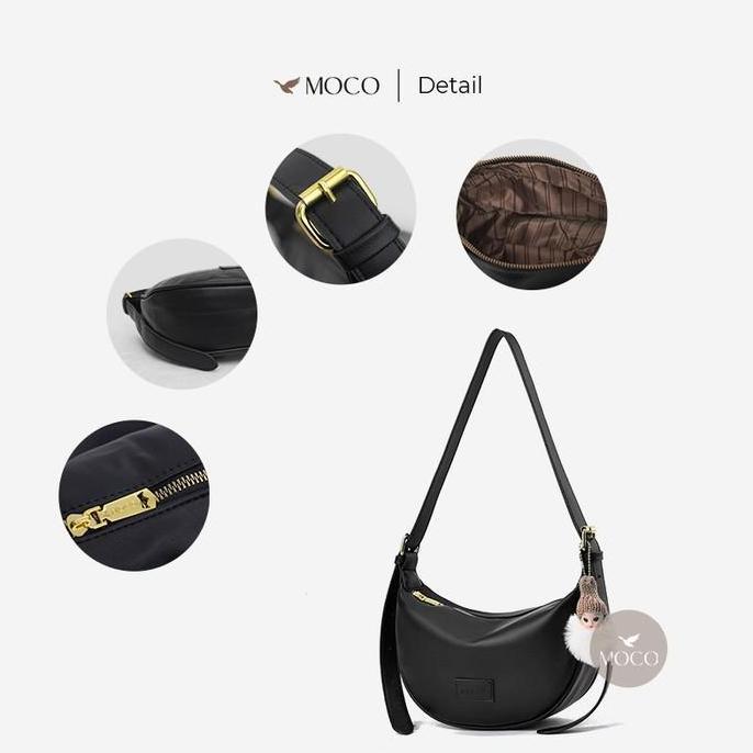 Sylviaori- Nina Hobo BagMoco Fashion Tas Selempang Wanita Lucu Moon Bag 2239