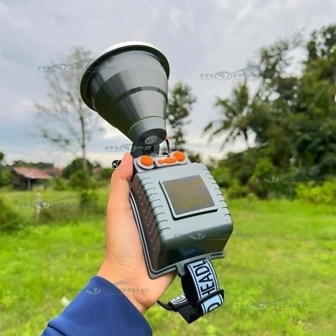 WODRUFT Senter M19/Outdoor T 12000/Lithium Jenis Baterai/Ultra Putih LED/Kepala Pengisian/Pengisian 