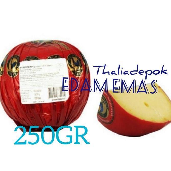 New- EDAM DE JONG/KEJU EDAM AYAM EMAS 250GR, KEJU EDAM TUA DIECER UNTUK KUE KERING DLL