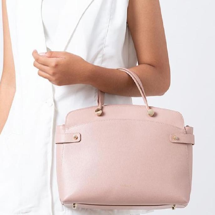 Furla Agata Medium Satchel Moonstone