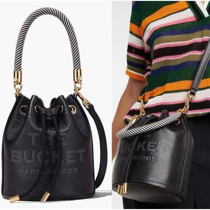 MARC JACOBS The Leather Bucket Bag ORINAL / Tas Marc Jacobs