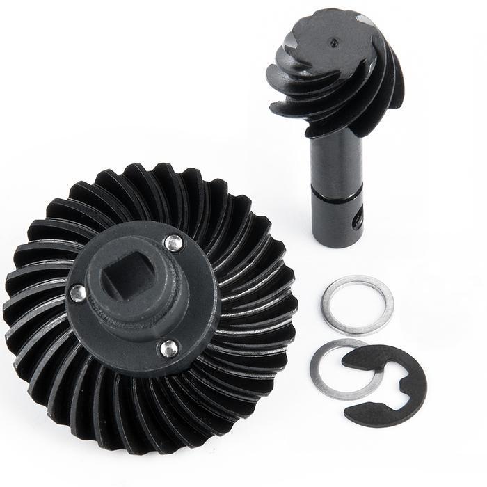 Reverse / Forward Metal Gear Pinion Bevel Gear 8T - 24T/ 27T/ 30T/ 33T Rc Axial Scx10 Ii 1/10 Bevel 