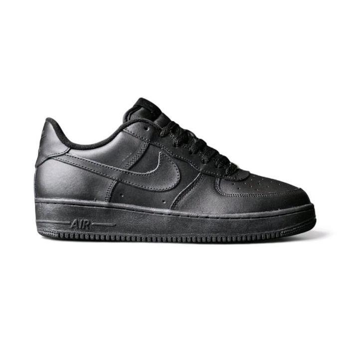 Sepatu Nike Air Force 1 Full Black