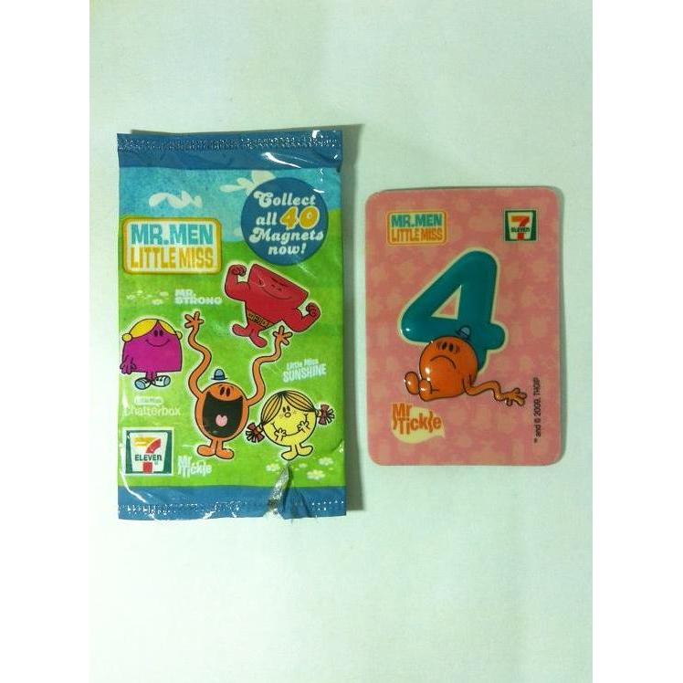 THOIP. Mr. Men Little Miss Magnets - 4. Tickle by 7-Eleven 2009