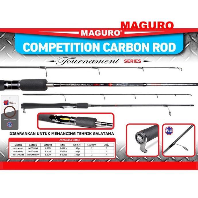 Joran Maguro Tournament Series | Full Fuji | Kolam Galatama Mas Bawal Lele Patin 165 180
