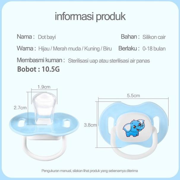 hot product empeng bayi/dot bayi/empeng bayi gepeng/empeng dot bayi/empeng bayi biasa